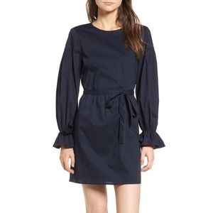WAYF jeans Poplin dress in Navy
